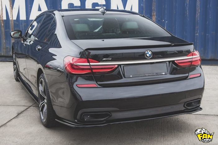 Аэродинамический обвес из АБС пластика на БМВ (BMW) 7 G11/G12 2015-2018 г.в.