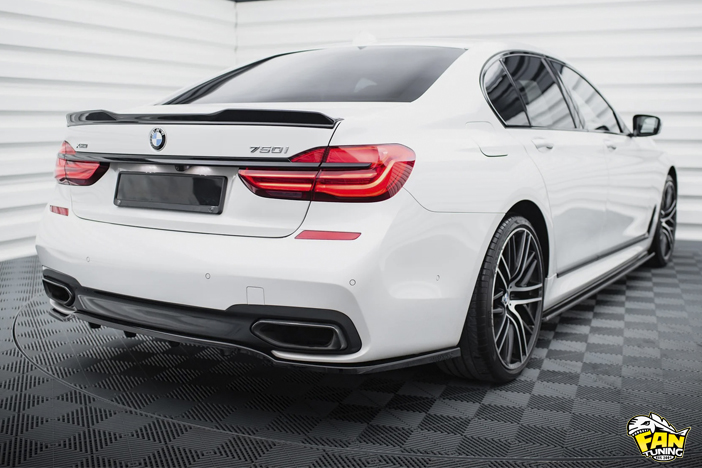 Аэродинамический обвес из АБС пластика на БМВ (BMW) 7 G11/G12 2015-2018 г.в.