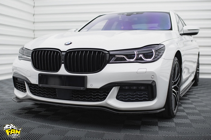 Аэродинамический обвес из АБС пластика на БМВ (BMW) 7 G11/G12 2015-2018 г.в.