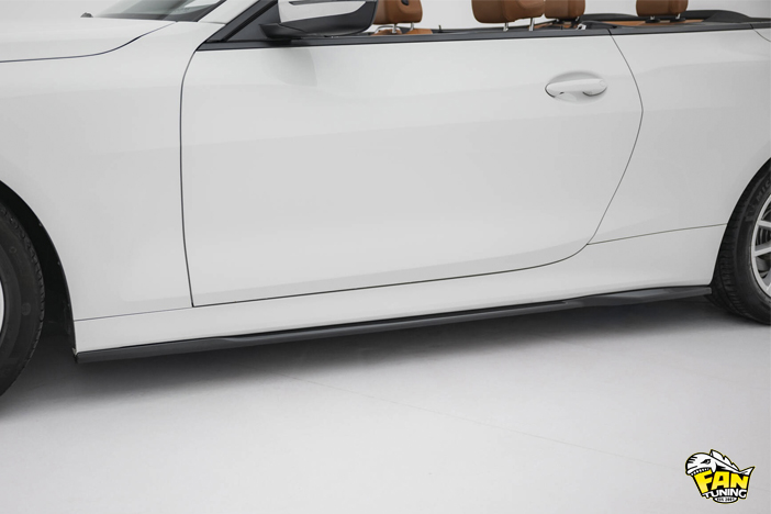 Аэродинамический обвес на БМВ (BMW) 4 G22 (купе) и G23 (кабриолет) со стандартными (не М-Пакет) бамперами