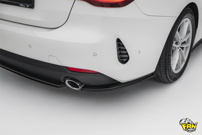 Аэродинамический обвес на БМВ (BMW) 4 G22 (купе) и G23 (кабриолет) со стандартными (не М-Пакет) бамперами