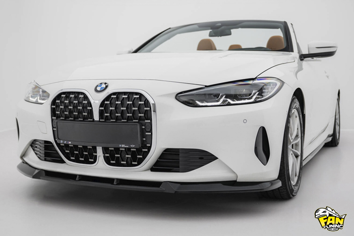 Аэродинамический обвес на БМВ (BMW) 4 G22 (купе) и G23 (кабриолет) со стандартными (не М-Пакет) бамперами