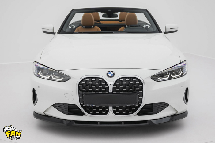 Аэродинамический обвес на БМВ (BMW) 4 G22 (купе) и G23 (кабриолет) со стандартными (не М-Пакет) бамперами