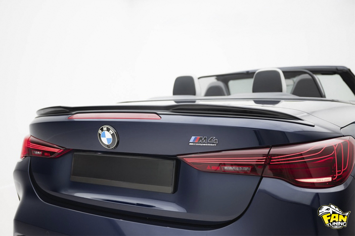 Спойлер на багажник БМВ (BMW) 4 G23 и M4 G83 кабриолет