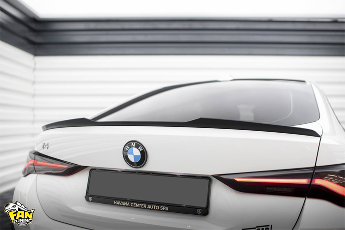 Аэродинамический обвес V.1 из ABS пластика на БМВ (BMW) i4 G26