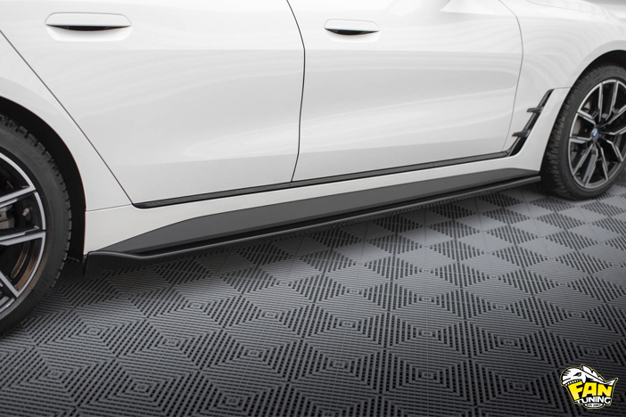 Аэродинамический обвес V.1 из ABS пластика на БМВ (BMW) i4 G26