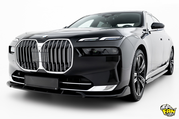 Аэродинамический обвес FT V.1 на БМВ (BMW) 7 G70 со стандартными (не М Пакет) бамперами