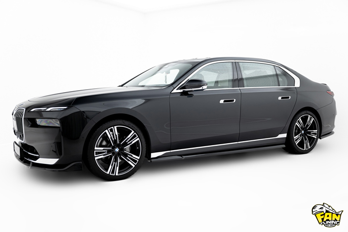 Аэродинамический обвес FT V.1 на БМВ (BMW) 7 G70 со стандартными (не М Пакет) бамперами