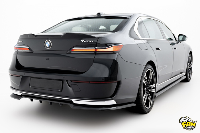 Аэродинамический обвес FT V.1 на БМВ (BMW) 7 G70 со стандартными (не М Пакет) бамперами