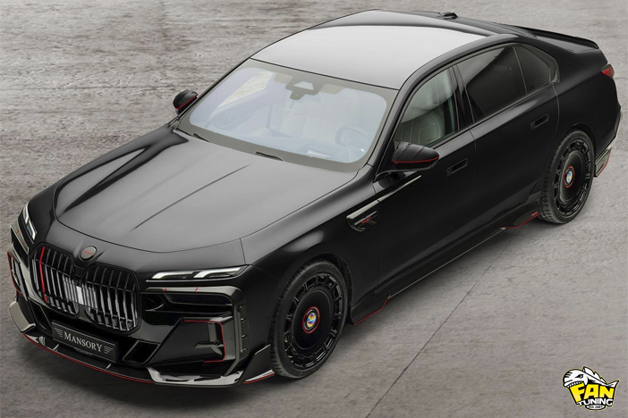 Аэродинамический обвес Мэнсори (Mansory) на БМВ (BMW) 7 G70