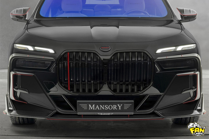 Аэродинамический обвес Мэнсори (Mansory) на БМВ (BMW) 7 G70