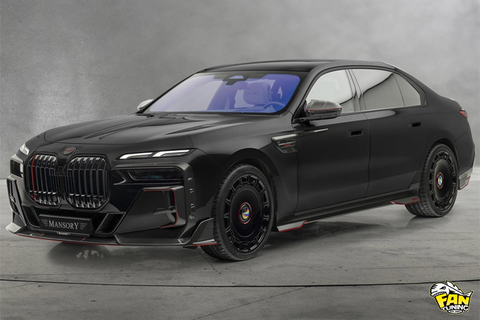 Аэродинамический обвес Мэнсори (Mansory) на БМВ (BMW) 7 G70