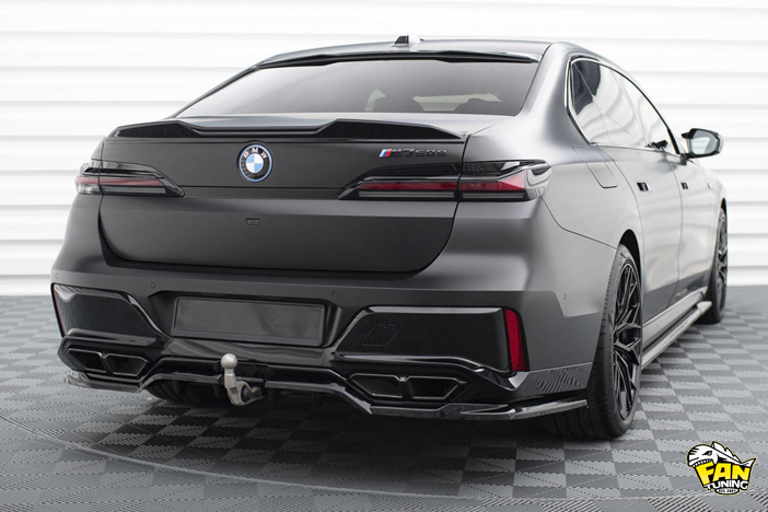 Аэродинамический обвес FT на БМВ (BMW) 7 G70 в версии М760е