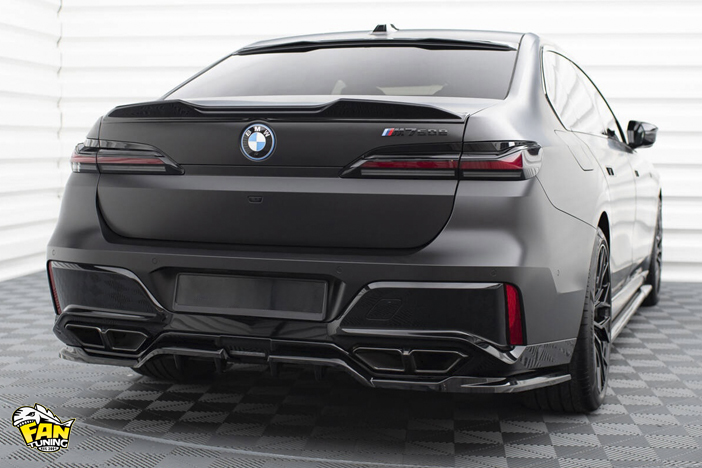 Аэродинамический обвес FT на БМВ (BMW) 7 G70 в версии М760е