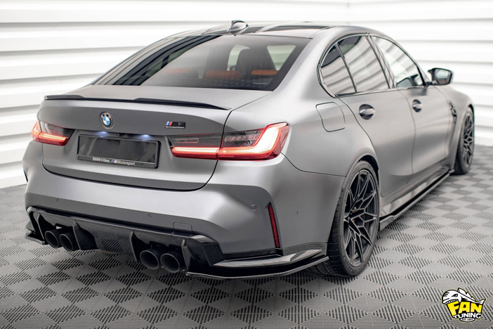 Аэродинамический обвес из ABS пластика на БМВ (BMW) M3 G80