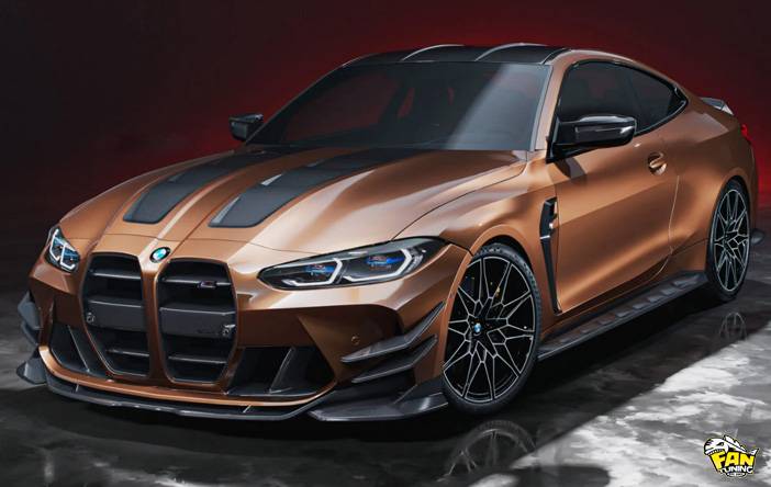 Карбоновый капот на БМВ (BMW) M3G80 и M4G82