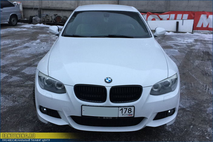 Установка и покраска М-пакета на БМВ (BMW) E92 3-series