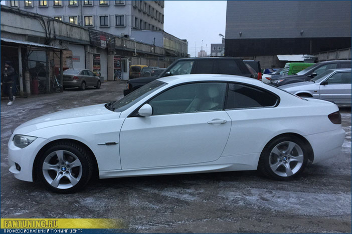 Установка и покраска М-пакета на БМВ (BMW) E92 3-series