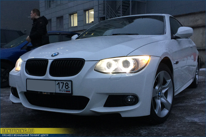 Установка и покраска М-пакета на БМВ (BMW) E92 3-series