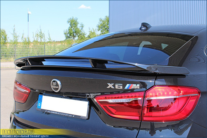 Спойлер Хаманн (Hamann) на заднюю дверь BMW X6 F16