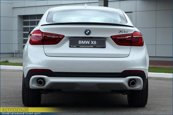 Лип-спойлер на багажник БМВ (BMW) X4 F26