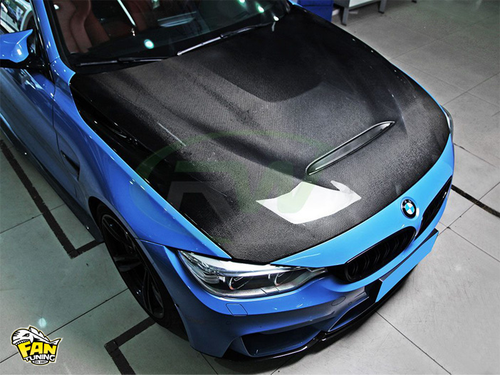 Капот BMW M3 GTS на 3 серию в кузове F30