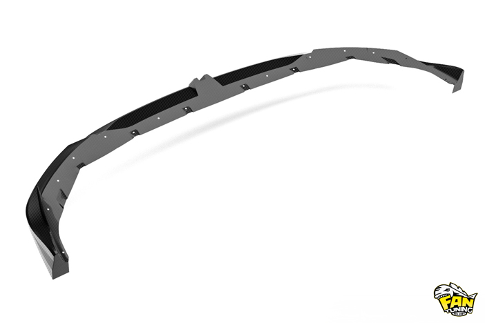 Карбоновый спойлер переднего бампера БМВ (BMW) M135i и М-Пакет F70