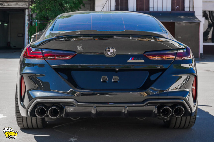 Спойлер из карбона М Перформанс (M Performance) на багажник БМВ (BMW) 8 Gran Coupe G16 и M8 F93