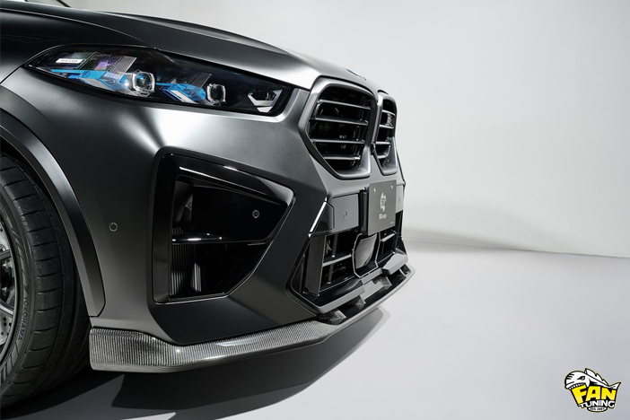 Карбоновый обвес на БМВ (BMW) X5M F95 LCI от японского тюнинг-ателье 3D Design