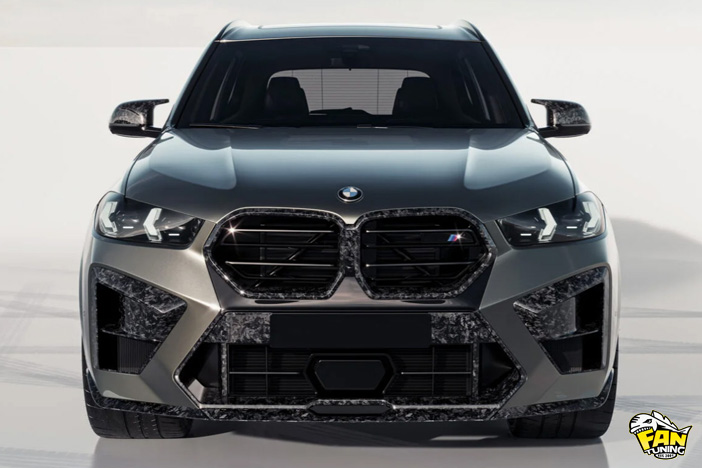 Аэродинамический обвес из карбона на БМВ (BMW) X6M F96 LCI