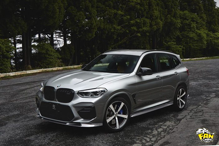 Аэродинамический обвес 3D Design на БМВ (BMW) X4M F98