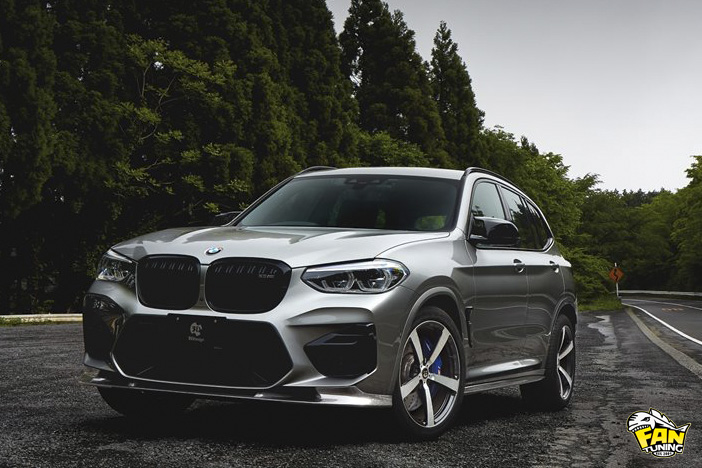 Аэродинамический обвес 3D Design на БМВ (BMW) X4M F98