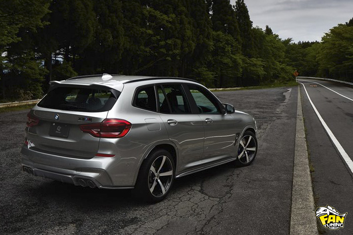 Аэродинамический обвес 3D Design на БМВ (BMW) X4M F98