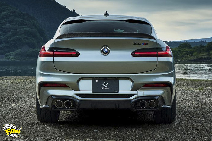 Аэродинамический обвес 3D Design на БМВ (BMW) X4M F98