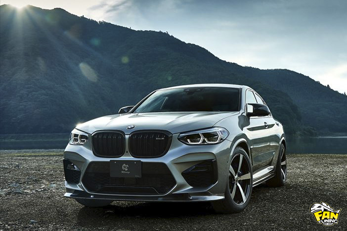 Аэродинамический обвес 3D Design на БМВ (BMW) X4M F98