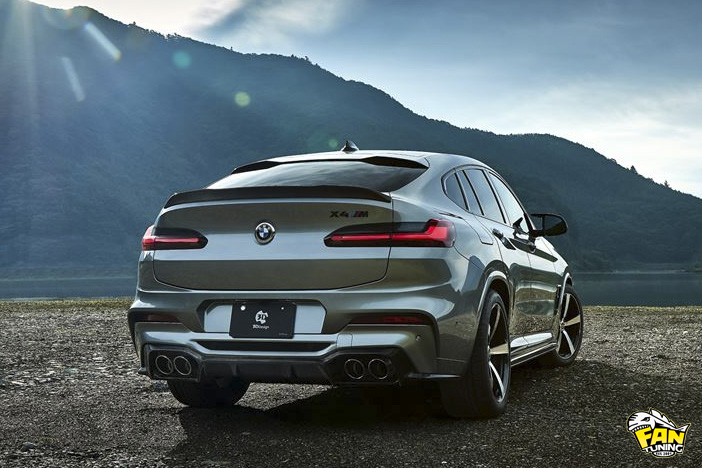 Аэродинамический обвес 3D Design на БМВ (BMW) X4M F98