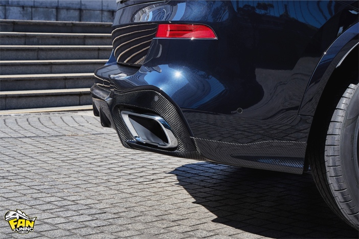 Аэродинамический обвес на БМВ (BMW) X5 G05 от японского тюнинг-ателье 3D Design