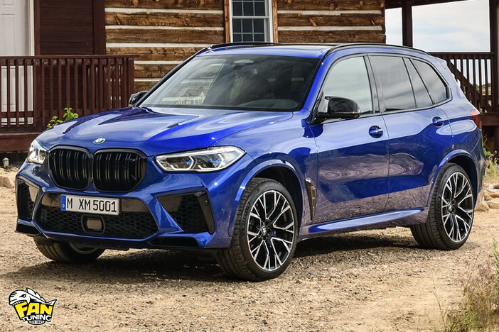 Комплект рестайлинга, который внешне превращает обычный БМВ (BMW) X5 G05 в X5M F95