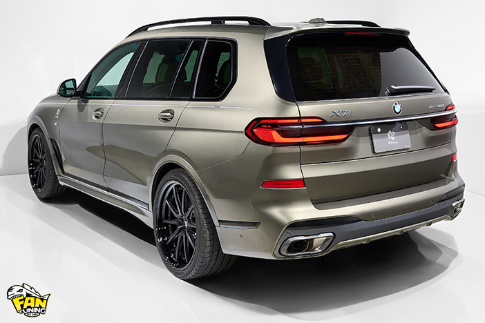 Аэродинамический обвес от японского тюнинг ателье 3D Design на БМВ (BMW) X7 G07 LCI