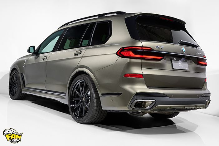 Аэродинамический обвес от японского тюнинг ателье 3D Design на БМВ (BMW) X7 G07 LCI