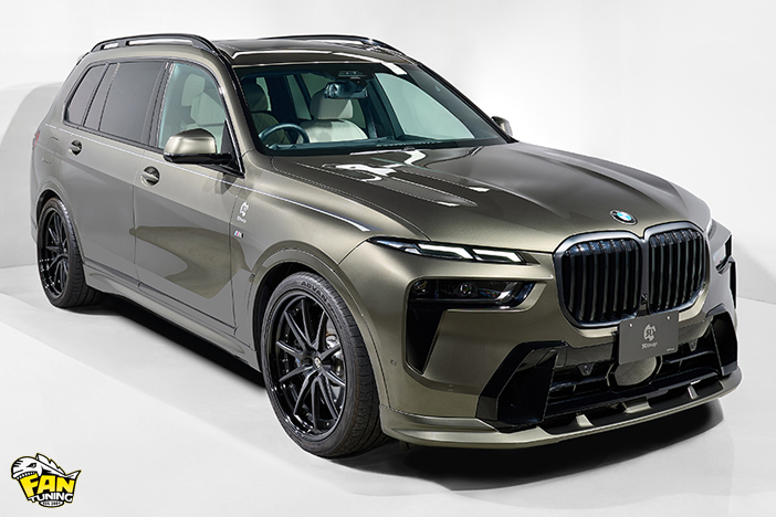 Аэродинамический обвес от японского тюнинг ателье 3D Design на БМВ (BMW) X7 G07 LCI