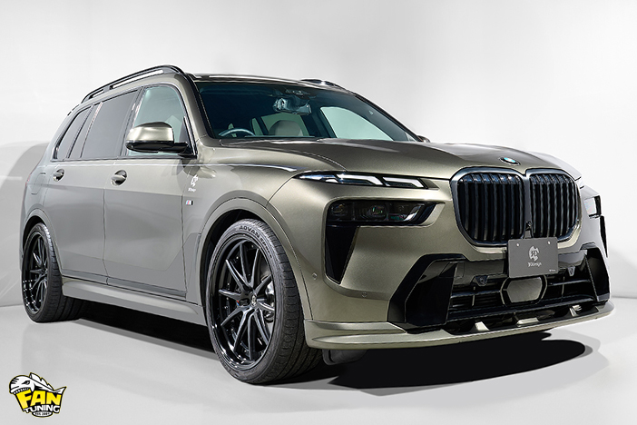 Аэродинамический обвес от японского тюнинг ателье 3D Design на БМВ (BMW) X7 G07 LCI