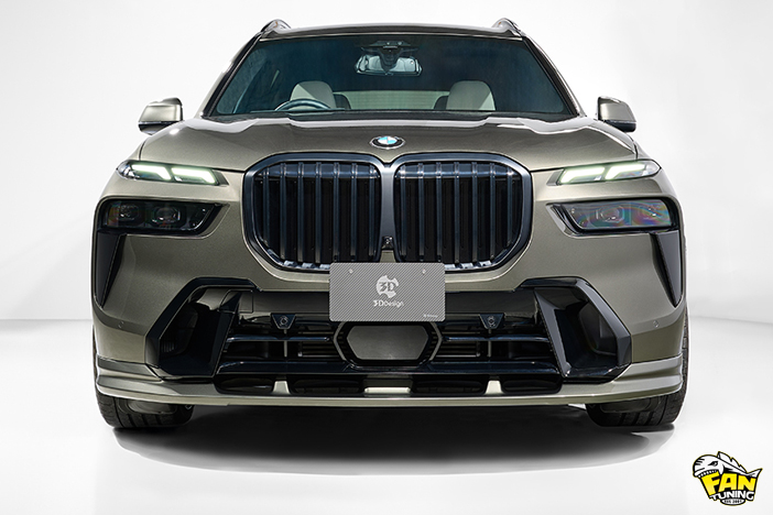 Аэродинамический обвес от японского тюнинг ателье 3D Design на БМВ (BMW) X7 G07 LCI
