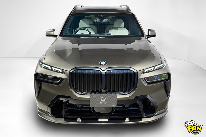 Аэродинамический обвес от японского тюнинг ателье 3D Design на БМВ (BMW) X7 G07 LCI