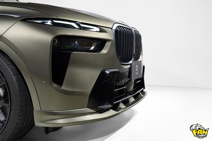 Аэродинамический обвес от японского тюнинг ателье 3D Design на БМВ (BMW) X7 G07 LCI