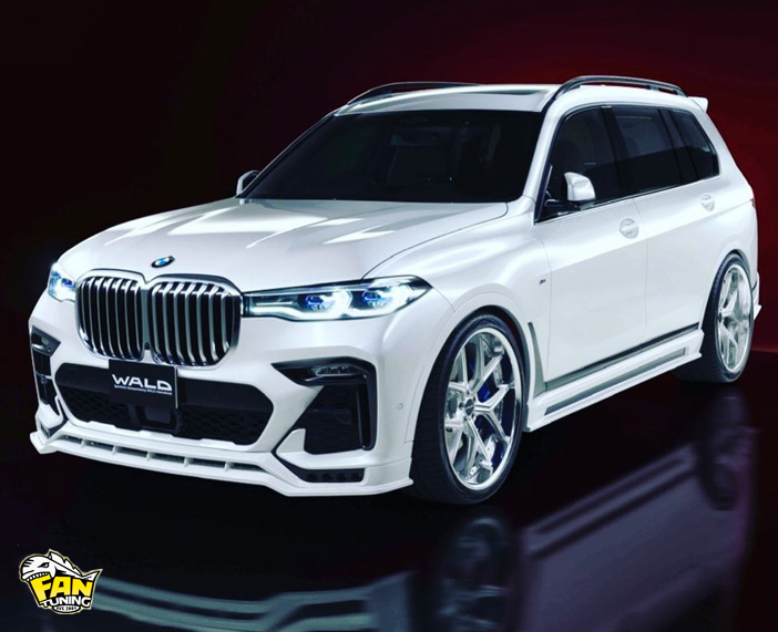 Аэродинамический обвес WALD на BMW X7 G07