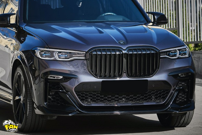 Тюнинговый капот на БМВ (BMW) X7 G07