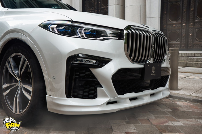 Аэродинамический обвес японского тюнинг-ателье 3D Design на БМВ (BMW) X7 G07