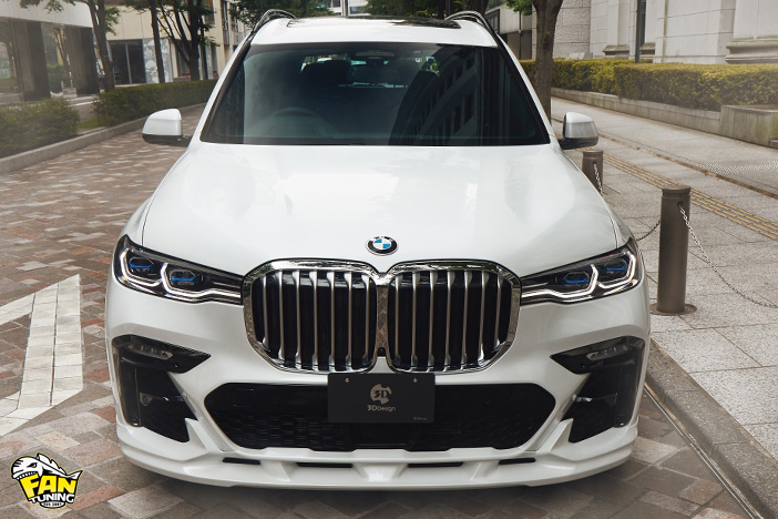 Аэродинамический обвес японского тюнинг-ателье 3D Design на БМВ (BMW) X7 G07