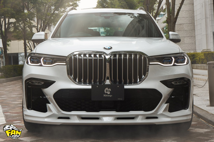 Аэродинамический обвес японского тюнинг-ателье 3D Design на БМВ (BMW) X7 G07